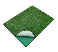 jiingekk Tapis de salle de bain en gazon artificiel de type lourd pour chien - Grand tapis de dressage pour chien - Décoration intérieure et extérieure