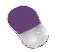 jiingekk Tapis de souris ergonomique respirant en silicone avec coussin de poignet pour ordinateur portable