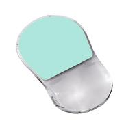 jiingekk Tapis de souris ergonomique respirant en silicone avec coussin de poignet pour ordinateur portable