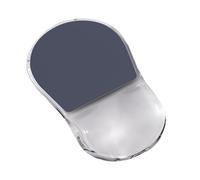 jiingekk Tapis de souris ergonomique respirant en silicone avec coussin de poignet pour ordinateur portable