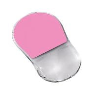 jiingekk Tapis de souris ergonomique respirant en silicone avec coussin de poignet pour ordinateur portable