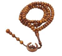 jiingekk Tasbih - Bracelets de prière pour homme et femme - 99 perles de prière Tasbih - Chapelet Misbaha et Mohammed fait à la main, taille unique, Comme décrit, Comme décrit.