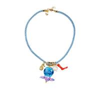 jiingekk Trendy Oceanics Collier réglable avec breloque poisson en résine pour un usage quotidien Collier minimaliste à breloques coquillage, taille unique, Comme décrit, Comme décrit.