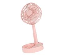 jiingekk Ventilateur pliable portable à plusieurs vitesses avec batterie 2400 mAh Puissant dispositif de refroidissement de bureau adapté pour le camping, la salle de classe, ventilateur de