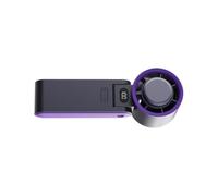 jiingekk Ventilateur silencieux à écran LED puissant portable 3600 mAh pour chambre à coucher, bureau et école