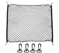 JIIYP Filet Rangement Coffre Voiture Filet De Coffre Universel pour Voiture Rangement Élastique en Maille Extensible pour L'intérieur La Poche(70X70cm)