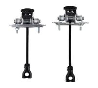 JIIYP Kit de réparation charnière Sangle Contrôle D'arrêt Charnière Porte 1 Paire Pour Peugeot 408 2010 - 2013 Sangles Tige Butée De Avant Et Arrière 9181N2 9181N3
