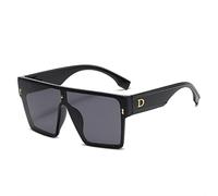 JIJIBA Nouvelles Lunettes de Soleil Fashion Square pour Femmes Hommes Lunettes de Soleil à Monture surdimensionnée