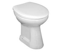 Jika Euroline cuvette de WC à poser à chasse profonde avec sortie verticale centrale 46.5x36.5x40cm blanc h8212270000001