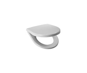 Jika Lyra Plus Abattant WC avec couvercle blanc avec fixation en inox sans fermeture douce h8903840000631