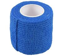 Jiklophg Lot de 12 bandages élastiques auto-adhésifs pour doigts et chevilles Bleu