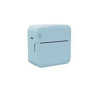 Jiklophg Mini Imprimante de Poche Compte MéMo Imprimantes Photo Imprimante D'éTiquettes Thermique Bluetooth Portable Petite Imprimante Domestique Bleu