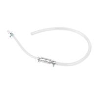 Jikoiuty 1 kit de purgeur de frein de moto - Tuyau de liquide hydraulique argenté - Kit d'outils - Pompe à vidange d' - Accessoires