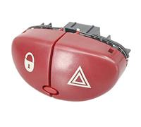 Jikoiuty Interrupteur d'avertissement de danger clignotant pour 206 207 C2 6554L0 96403778JK