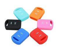 Jikoiuty Lot de 2 coques de clé en silicone pour C Meriva Tigra Aléatoire