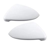 Jikoiuty Lot de 2 coques de rétroviseur blanc 5G0857538E pour Golf 7 MK7-2014 2015 2016 17 2018