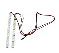 Jikoiuty Lot de 24 bandes LED en aluminium 6 V pour voiture RC Crawler 1/10 1/8