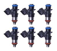 Jikoiuty Lot de 6 buses d'injection de carburant 0280158233 5184085AC FJ1147 pour Ram 3,6 l