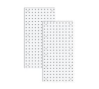Jikoiuty Panneaux PerforéS, Panneaux D'Organisation Murale en Panneau Perforé, Panneaux PerforéS pour Mur, Salle D'Artisanat, Cuisine, Garage, Salle de Bain (4 PièCes)