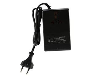 Jikoiuty Transformateur de tension 200 W, 220 à 110 V CA, prise européenne