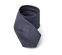 Jil Sander - Cravate Bleue en Soie à Micro-Rayures - Homme - Accessoires - Bleu - Taille: ONE Size