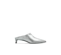 Jil Sander - Escarpins en cuir à talons - Femme - Chaussures - Gris - Taille: 36 EU
