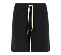 Jil Sander - Fleece Cotton Bermuda Shorts - Homme - Sport - Noir - Taille: S