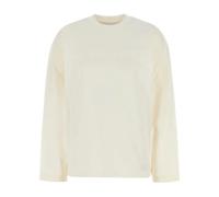 Jil Sander - Haut à Manches Longues - Femme - Tops - Beige - Taille: 38 FR