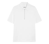 Jil Sander - Polo Tricot Zippé - Homme - Tops - Blanc - Taille: L