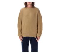 Jil Sander - Pull Col Ras Du Cou En Tricot Torsadé - Homme - Pulls - Beige - Taille: M