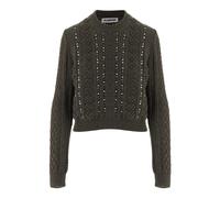 Jil Sander - Pull col rond - Femme - Pulls - Vert - Taille: 42 FR