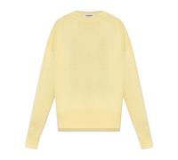 Jil Sander - Pull en cachemire coupe décontractée - Femme - Pulls - Jaune - Taille: 38 FR