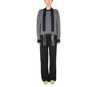 Jil Sander - Pull Tricot Col Rond - Femme - Pulls - Noir - Taille: 38 FR
