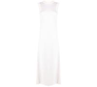 Jil Sander - Robe Midi Beige en Tricot - Femme - Robes - Beige - Taille: 38 FR