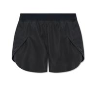 Jil Sander - Shorts avec logo imprimé - Femme - Shorts - Noir - Taille: 36 FR