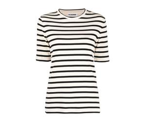 Jil Sander - T-Shirt Col Rond - Femme - Tops - Multicolore - Taille: 38 FR