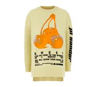 Jil Sander - Tricot Élégant - Femme - Pulls - Jaune - Taille: 36 FR