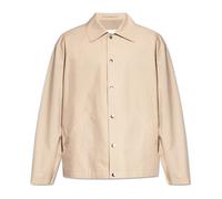 Jil Sander - Logo Jacket - Homme - Vestes - Beige - Taille: M