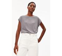 JILAANA T-SHIRT | Mélange de TENCEL™ Lyocell - gris (L)