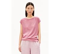 JILAANA T-SHIRT | Mélange de TENCEL™ Lyocell - rose vif (XL)