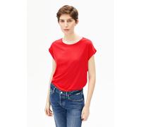 JILAANA T-SHIRT | Mélange de TENCEL™ Lyocell - rouge (L)