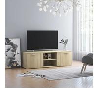 JILI - BEST Meuble TV Chêne sonoma 120x34x37 cm Aggloméré (8032)