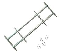 JILI - Grille réglable de sécurité de fenêtres et 2 barres 500-650 mm q21