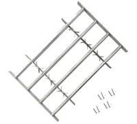 JILI - Grille réglable de sécurité de fenêtres et 4 barres 1000-1500mm q20