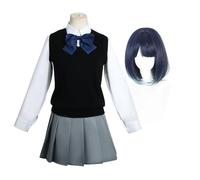 Jilijia Akane Kurokawa - Costume de cosplay Oshi no Ko Anime - Tenue d'école - Costume d'Halloween