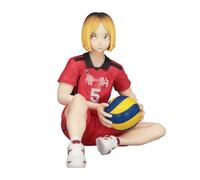 Jilijia Anime Haikyuu ! Figurine Kozume Kenma Bouchon de Nouilles Figure Modèle PVC Position Assise Statue Statique Décoration de Bureau Cadeau 11 cm