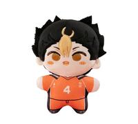Jilijia Anime Haikyuu Peluche Figurines Hinata Shoyo/Kuroo Tetsurou/Tobio Kageyama/Kozume Kenma Peluche douce Pendentif Sac Accessoires Décoration Cadeau 20 cm