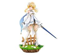 Jilijia Anime Hutao Figure Lumine/Aether/Barbara/Ganyu Figurines d'action PVC Cartoon Combat, Assis, Debout, Figurine Jouet Modèle Statue Ornement