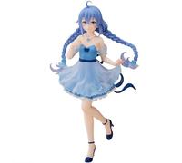 Jilijia Anime Mushoku Tensei : Figurine de réincarnation sans emploi Roxy Migurdia - Robe bleue sur pied - En PVC - Collection de décoration - Cadeau - 20 cm