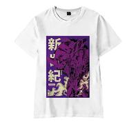 Jilijia Anime T-shirt 3D coloré impression Asuka Langley Soryu/Ikari Shinji/Evangelion-01 chemise à manches courtes d'été unisexe costume
